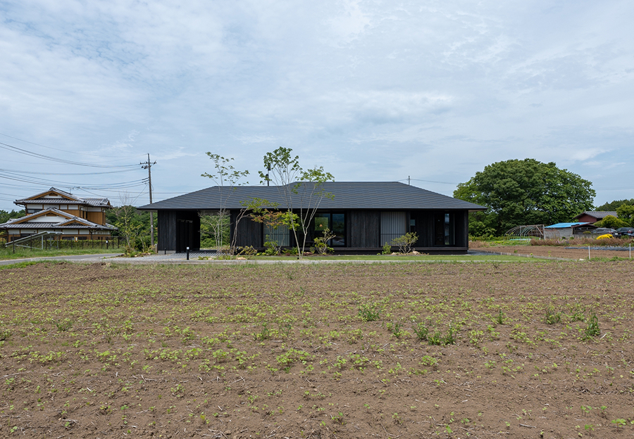 庇護の家 (常陸太田の平屋)